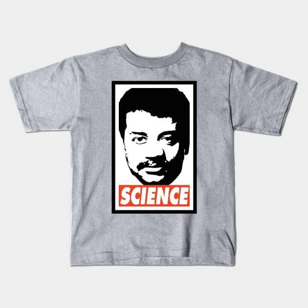 SCIENCE Kids T-Shirt by Nerd_art